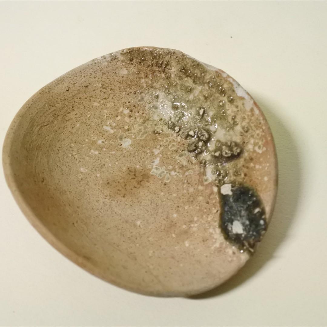 鎌倉時代　常滑　山盃　酒器　骨董品　アンティーク b