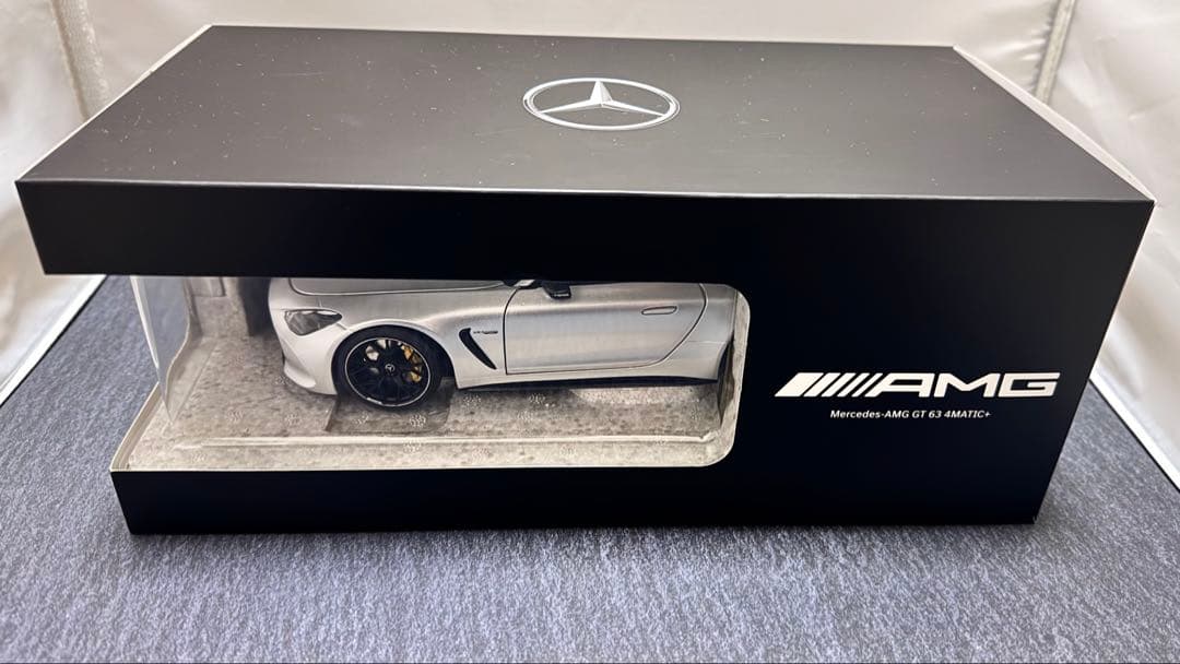 メルセデスAMG GT63 4MATICクーペ ハイテックシルバー 1/18 - メルカリ