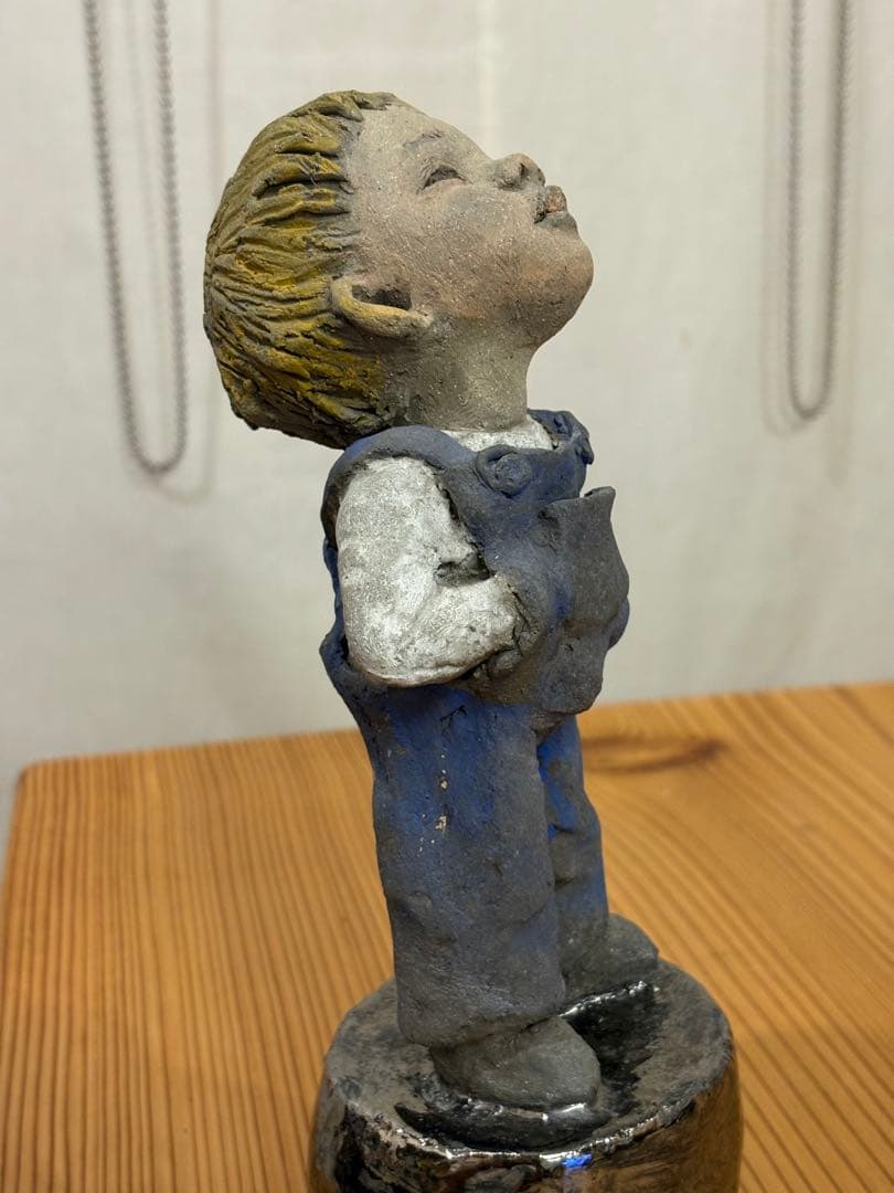 結城美栄子 陶人形 少年像 女優 人形作家 陶芸家