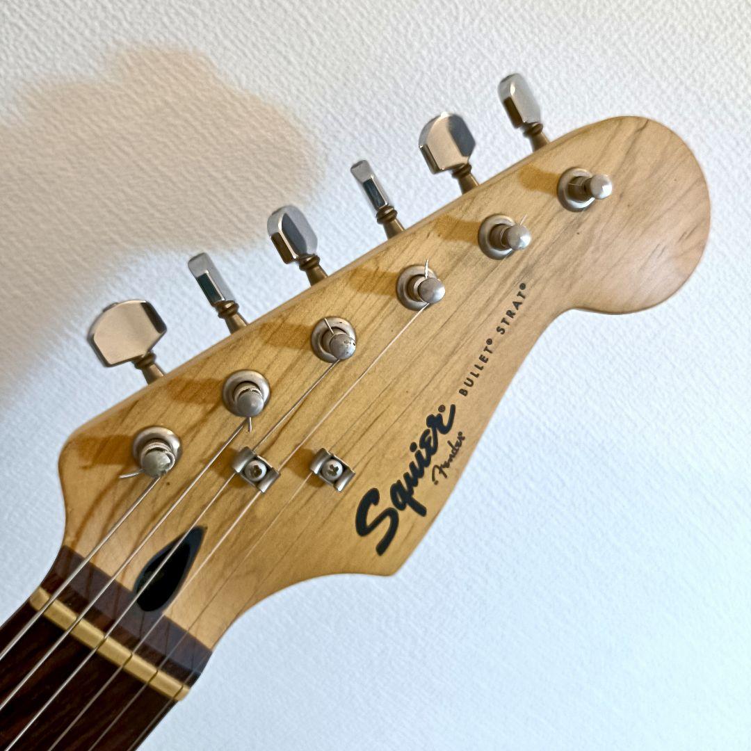 Squier エレキギター ストラトキャスター ブラック メンテ済