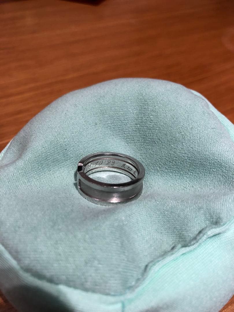 Cartier C2リング750 53 証明書付き