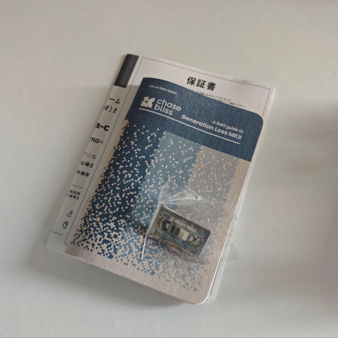 【ほぼ未使用】Chase Bliss GENERATION LOSS MK II