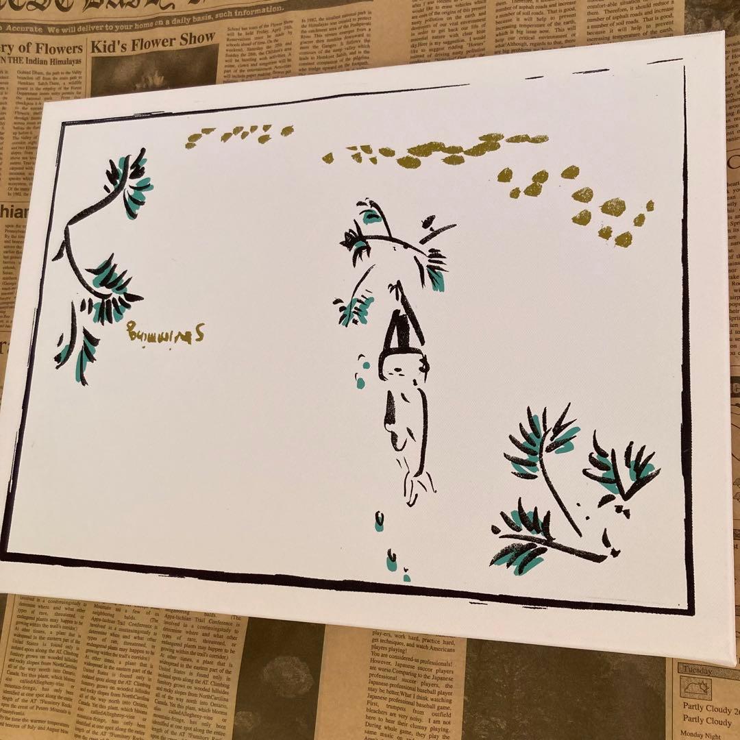 訳あり5点SETアートパネルインテリア絵画壁掛け北欧風水四季北欧モダン留め具付き