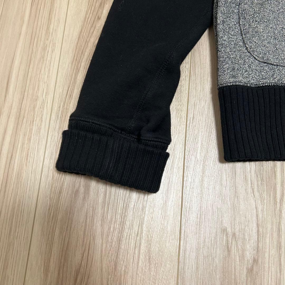 【美品】VANSON バンソン　ジップ　ジャケット　スウェット　ワッペン刺繍