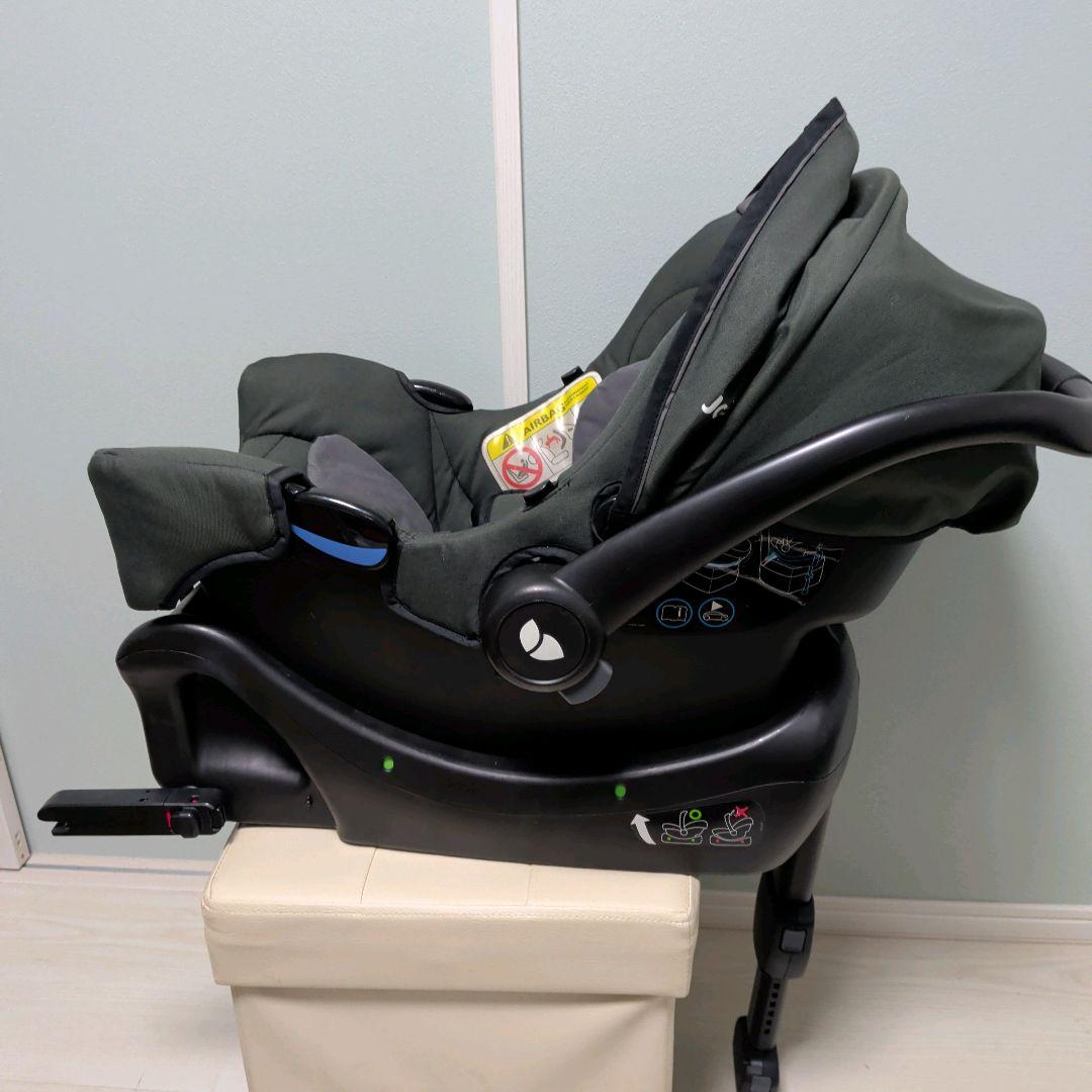 美品　Joie ジェム　トラベルシステム　アイベースセット　ISOFIX固定