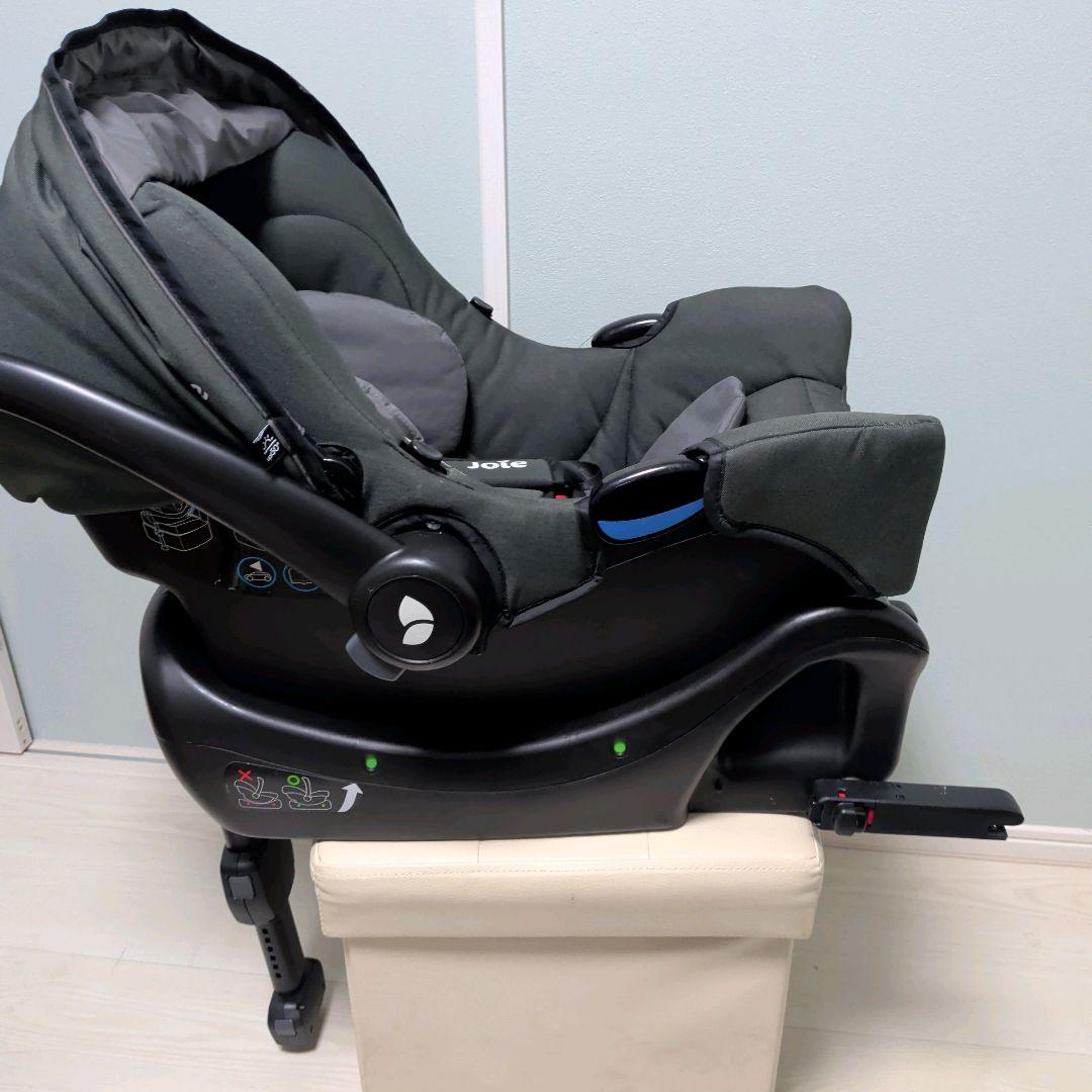 美品　Joie ジェム　トラベルシステム　アイベースセット　ISOFIX固定