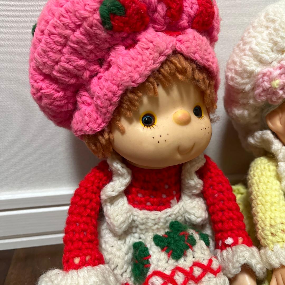 再ブーム アンティーク ストロベリーショートケーキ レモンパイ