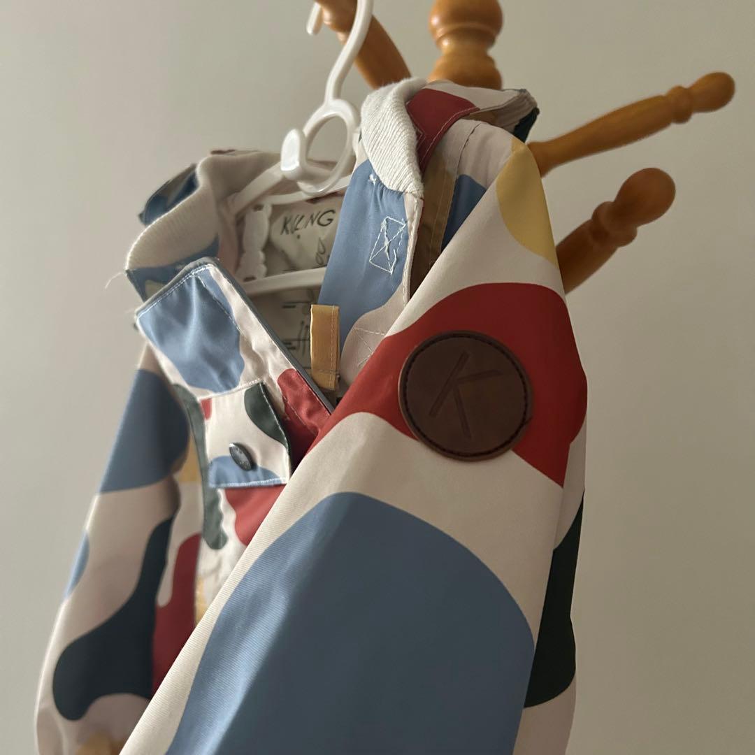 【美品】Kuling カバーオール スノーウェア つなぎ 86cm