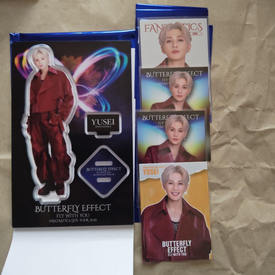 シクレ 八木勇征 FANTASTICS BUTTERFLY フォトカ アクスタ BUTTERFLY