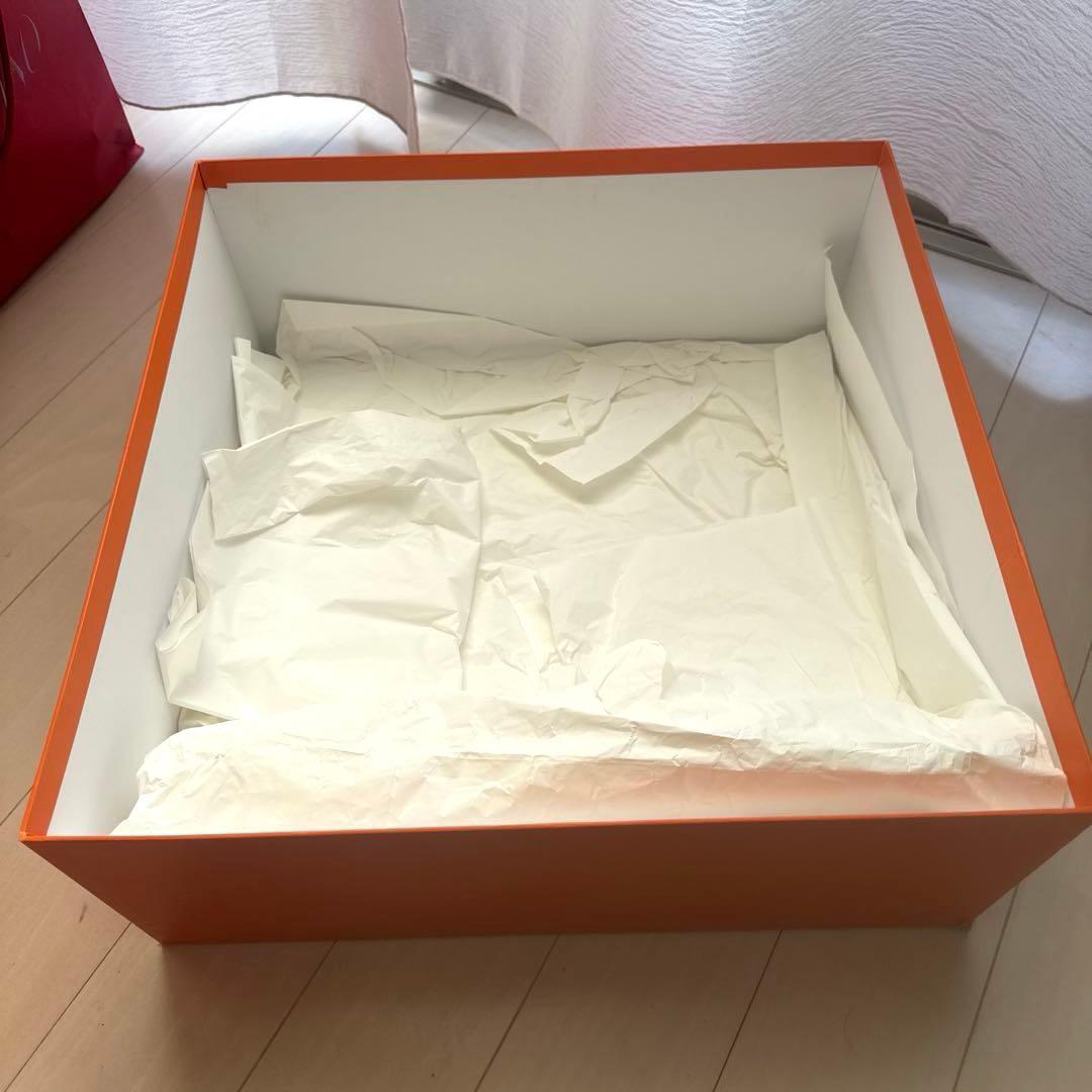 専用 HERMES エルメス オレンジ ギフト箱 3点セットの通販はau PAY