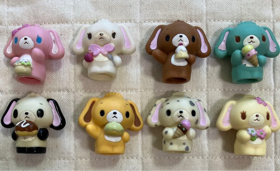 シュガーバニーズ 指人形 ソフビ セット - メルカリ
