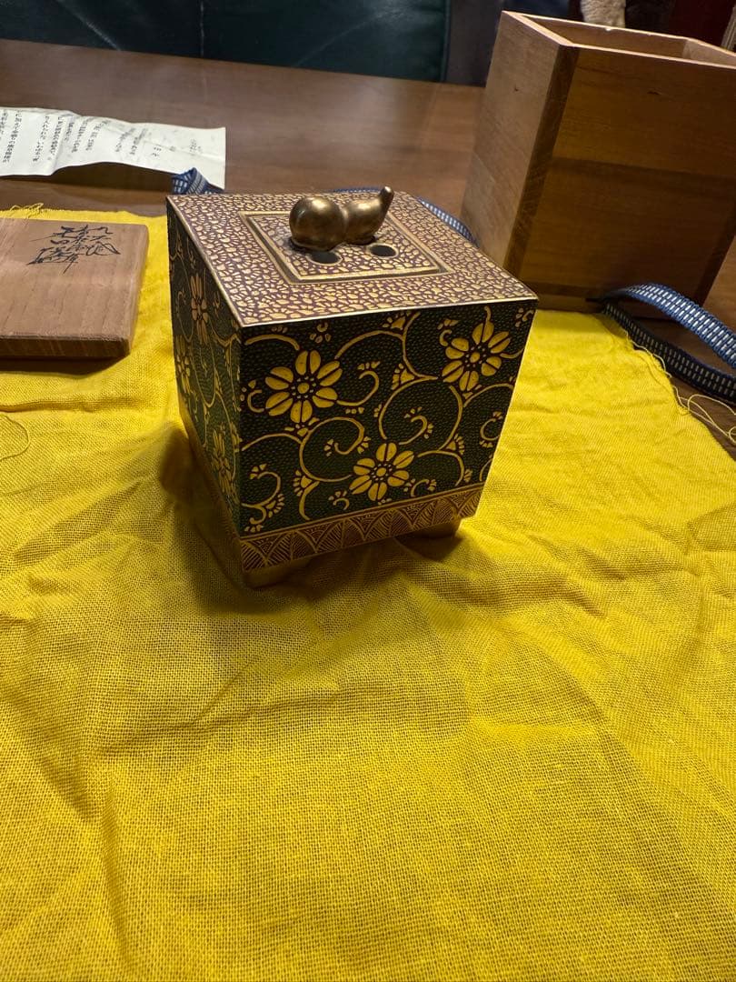 九谷焼 林伊平作 香炉(共箱付き) - cataloguedislab.com