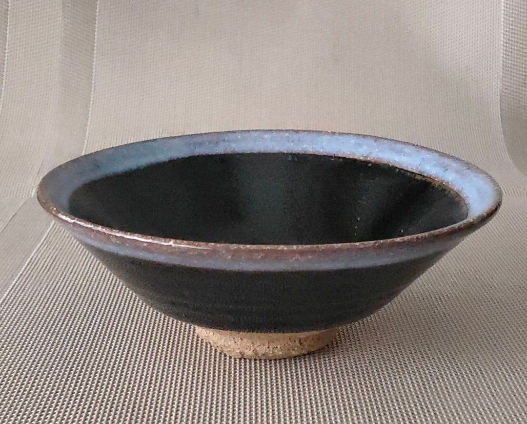 黒釉　茶碗