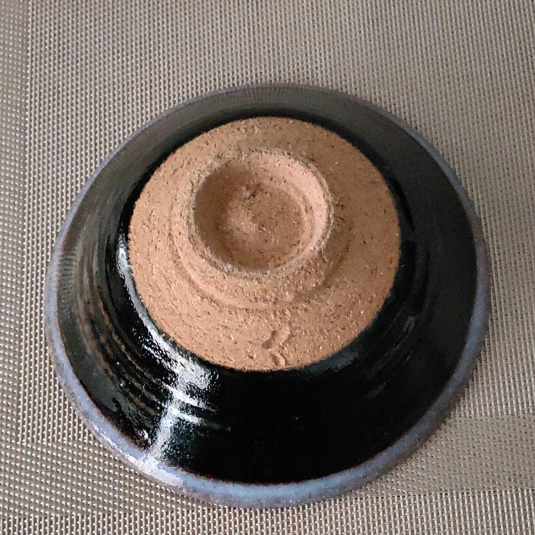 黒釉　茶碗