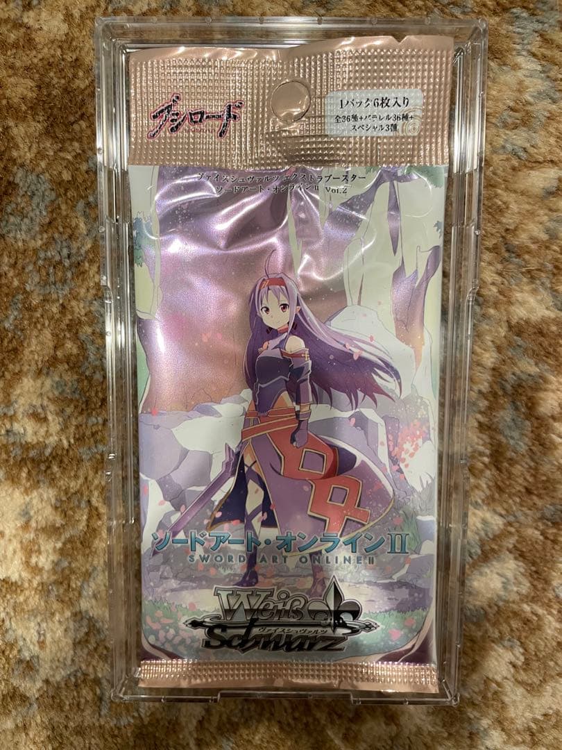 2点セット パック ヴァイスシュヴァルツ ソードアートオンラインⅡ Vol.2