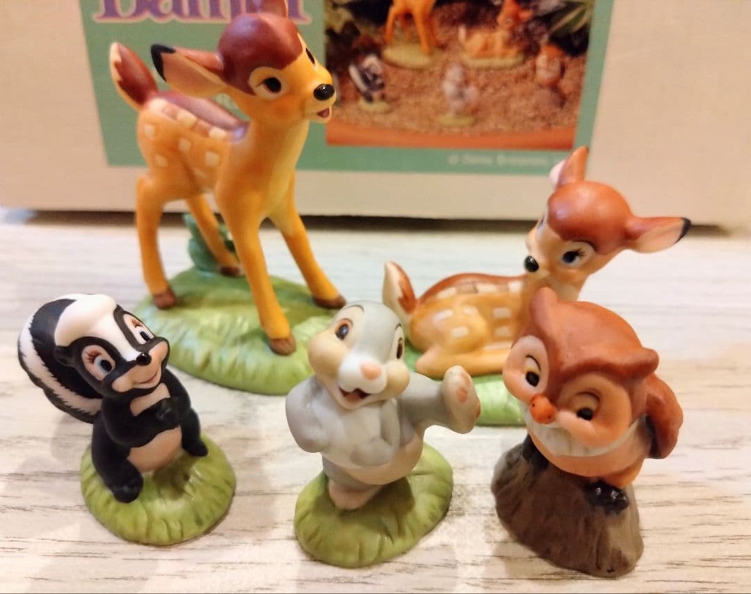 加藤工芸 ディズニー バンビ ガーデンフィギュア オーナメント