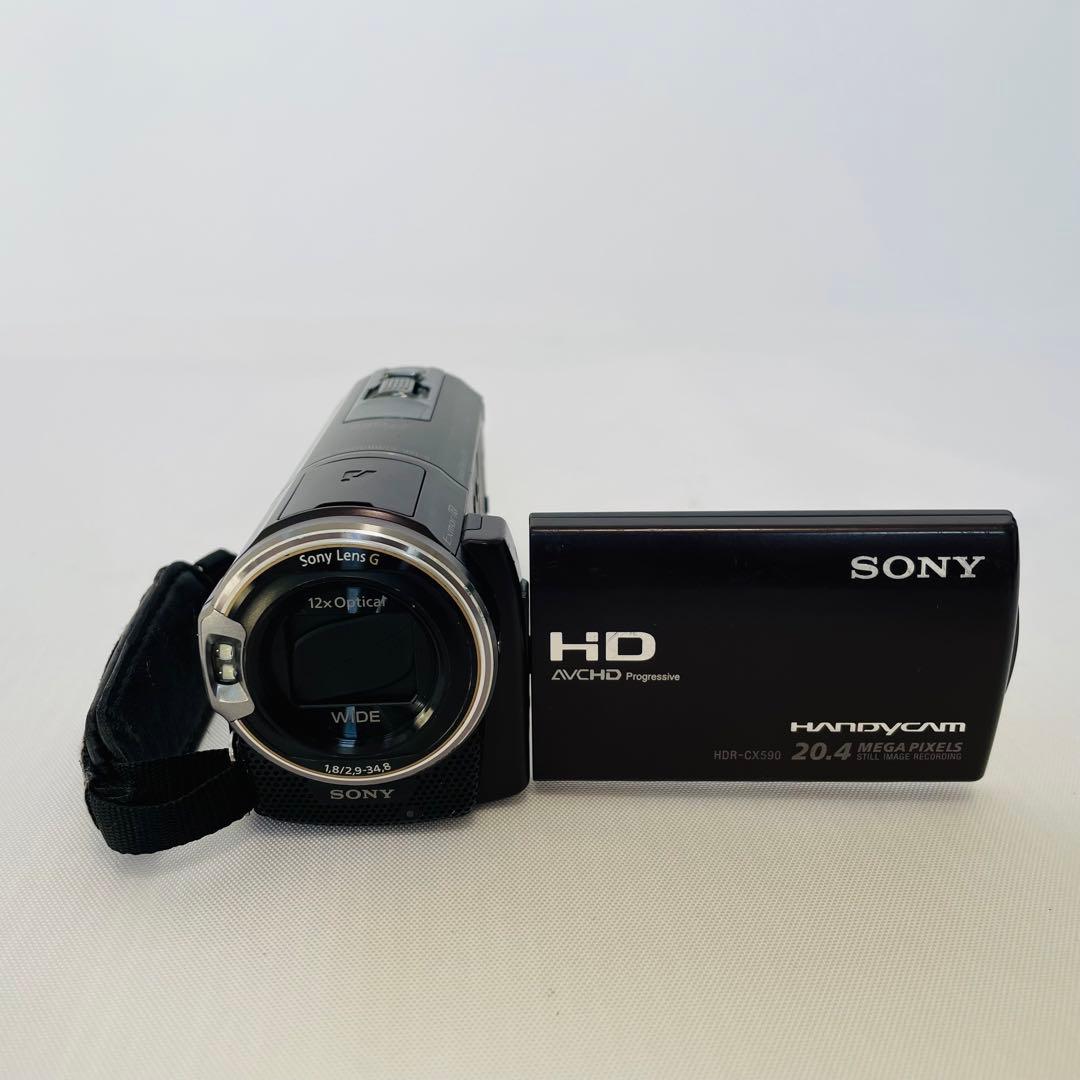 動作確認OK】SONY Handycam HDR-CX590V