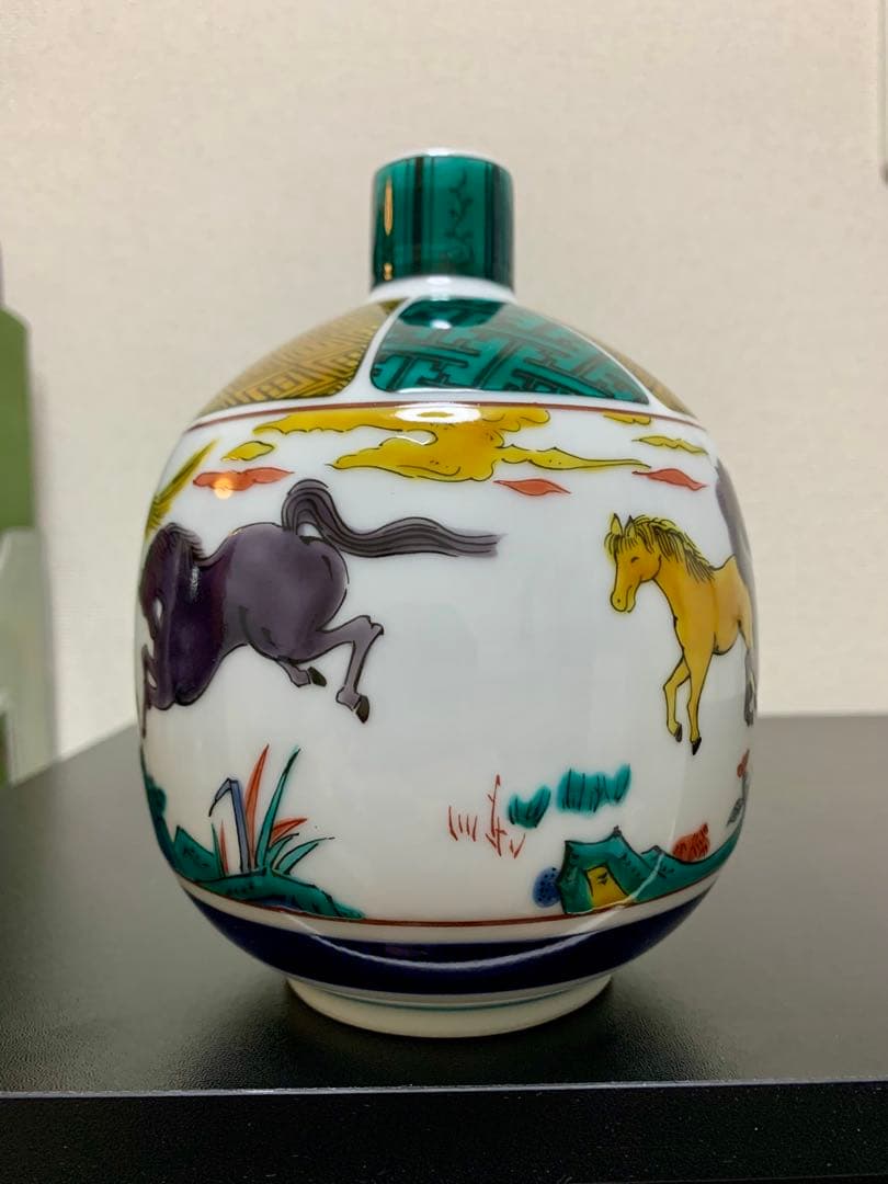 超希少品‼️】響21年 2001年数量限定販売 九谷焼 古九谷風駿馬文【空瓶
