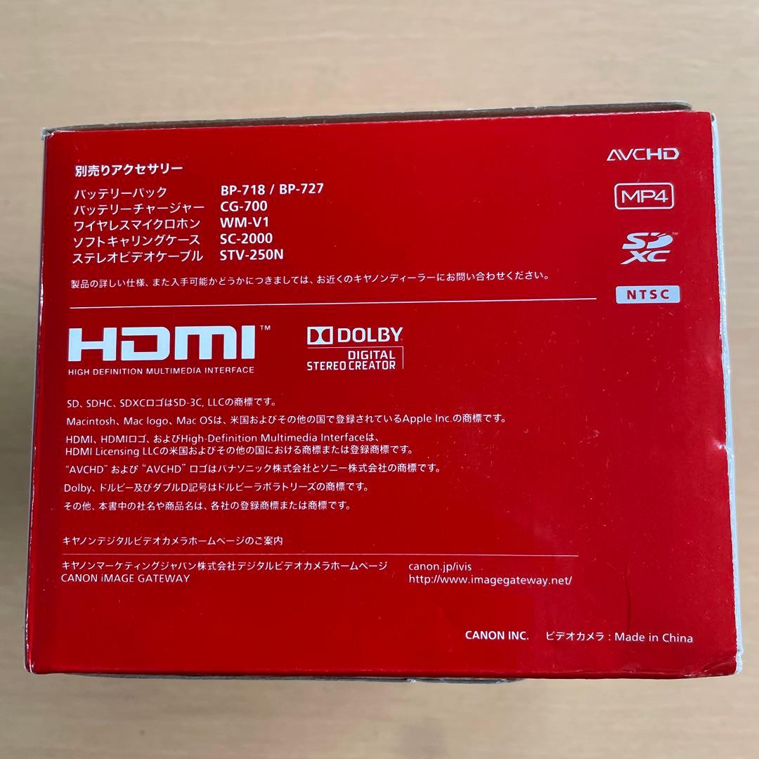 Canon iVIS HFR31 レッド 本体と付属品