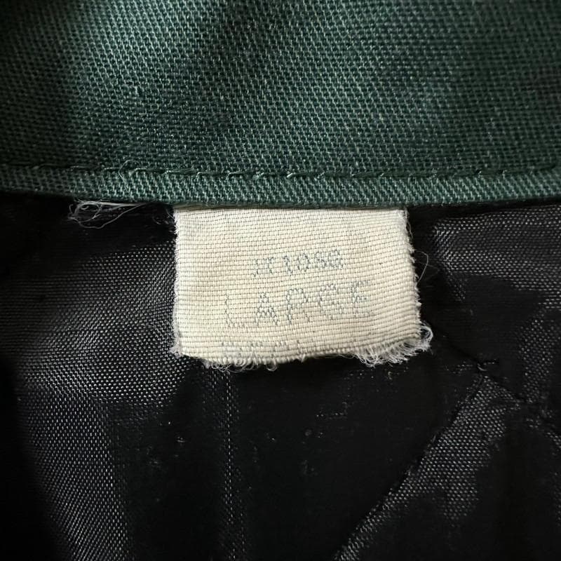 70-80s RED KAP グリーン 中綿入ワークジャケット Lサイズ 米国製