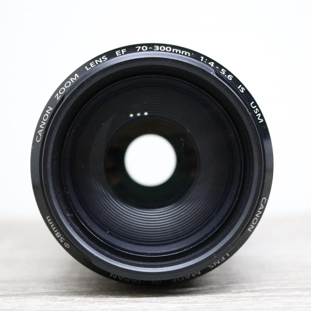 【美品】キャノンCANON EF 70-300mm f/4-5.6 IS USM