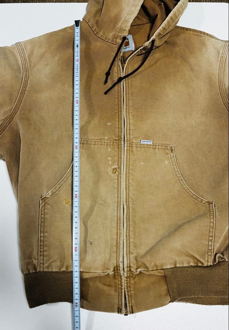 1月中値下げ‼️【超フェード】Carhartt アクティブジャケット　THE US