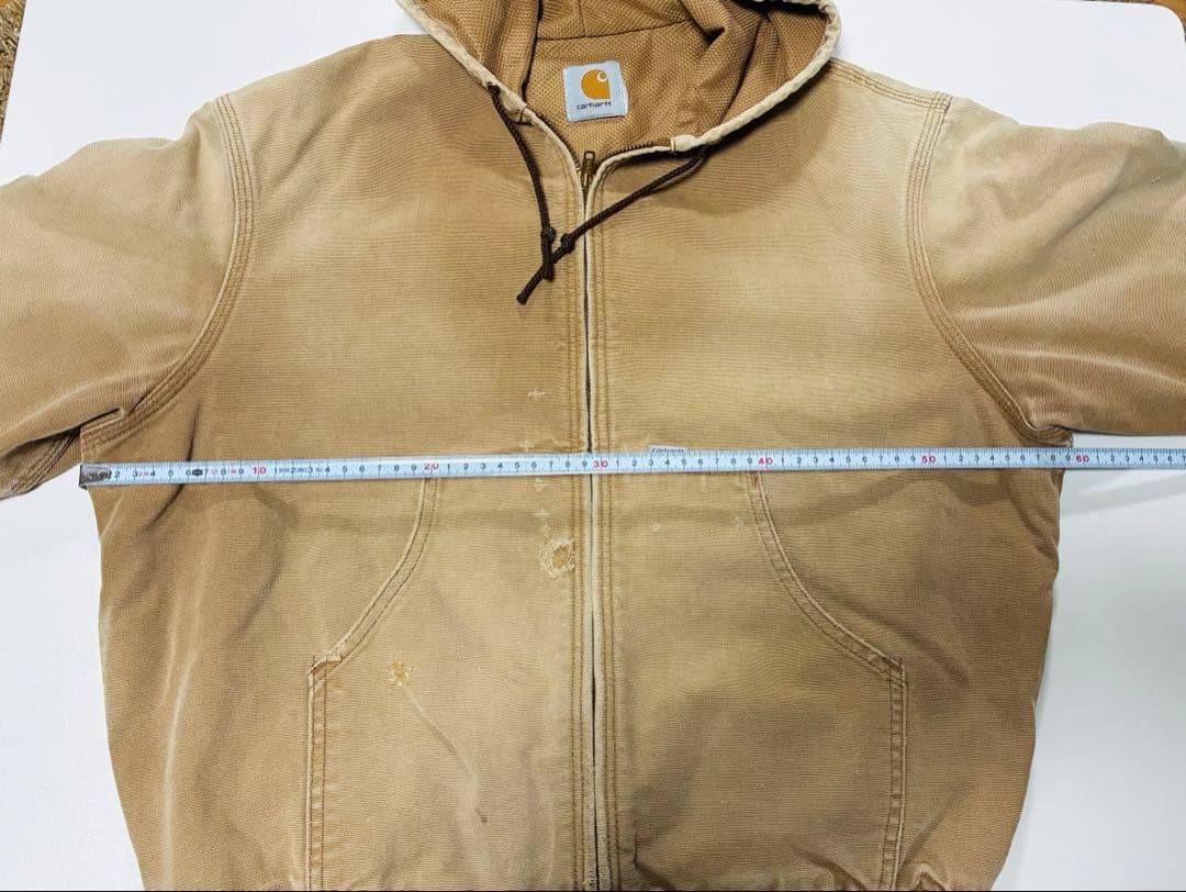 1月中値下げ‼️【超フェード】Carhartt アクティブジャケット　THE US