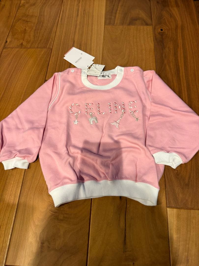 CELINE ピンク トップス スカートセット 90