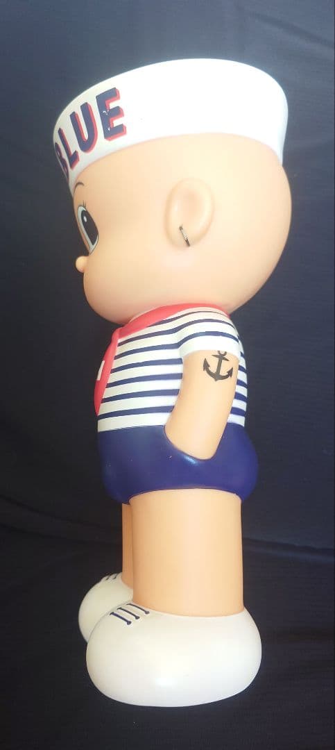 ハリウッドランチマーケット ブルーブルーボーイ 貯金箱 フィギュア