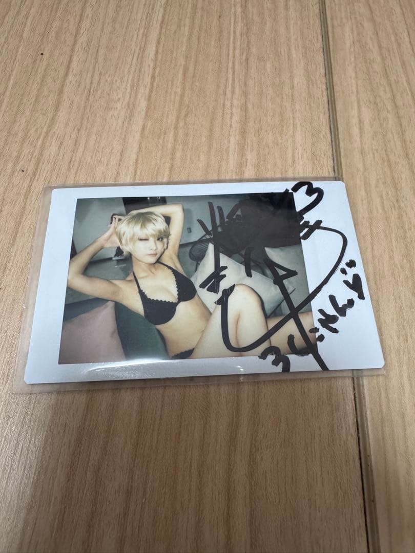 最終値下げ 火将ロシエル チェキ 直筆サイン入り