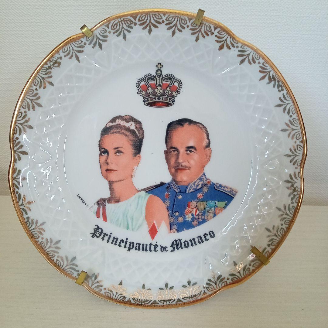 リモージュ(LIMOGES) グレースケリー モナコ公国 プレート 飾り皿