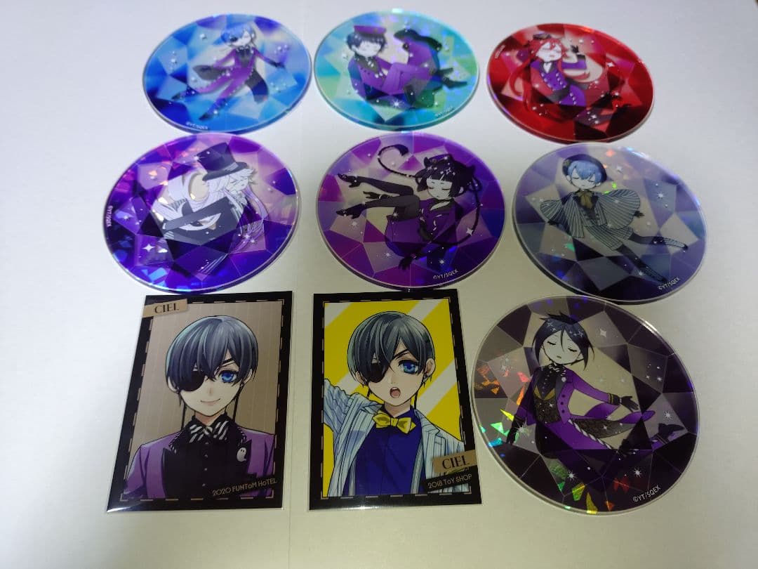 黒執事 Black Label アクリルコースター コンプリートセット シエル