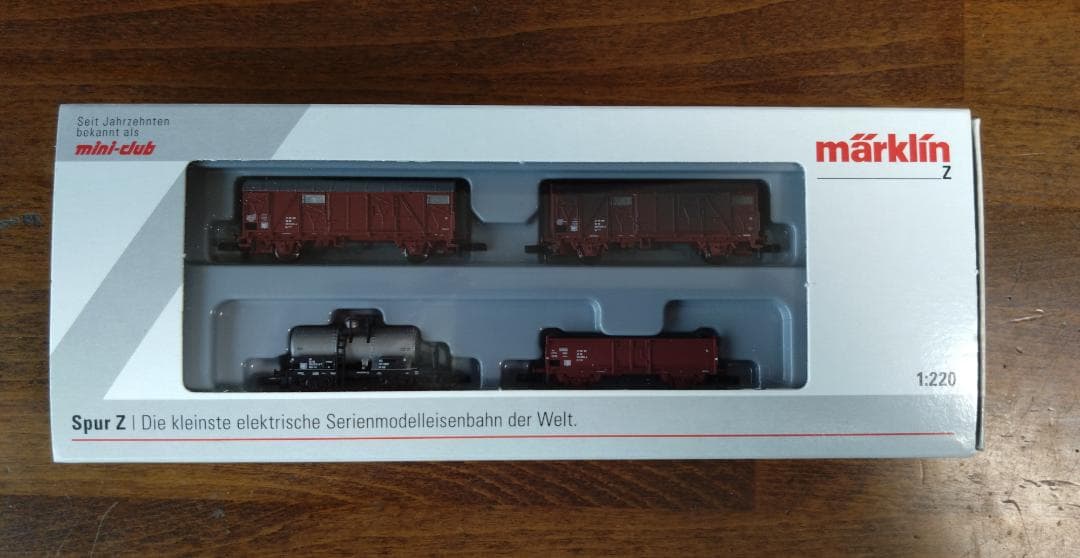 メルクリン Zゲージ 貨車4両セット メルクリン Zゲージ 貨車4両