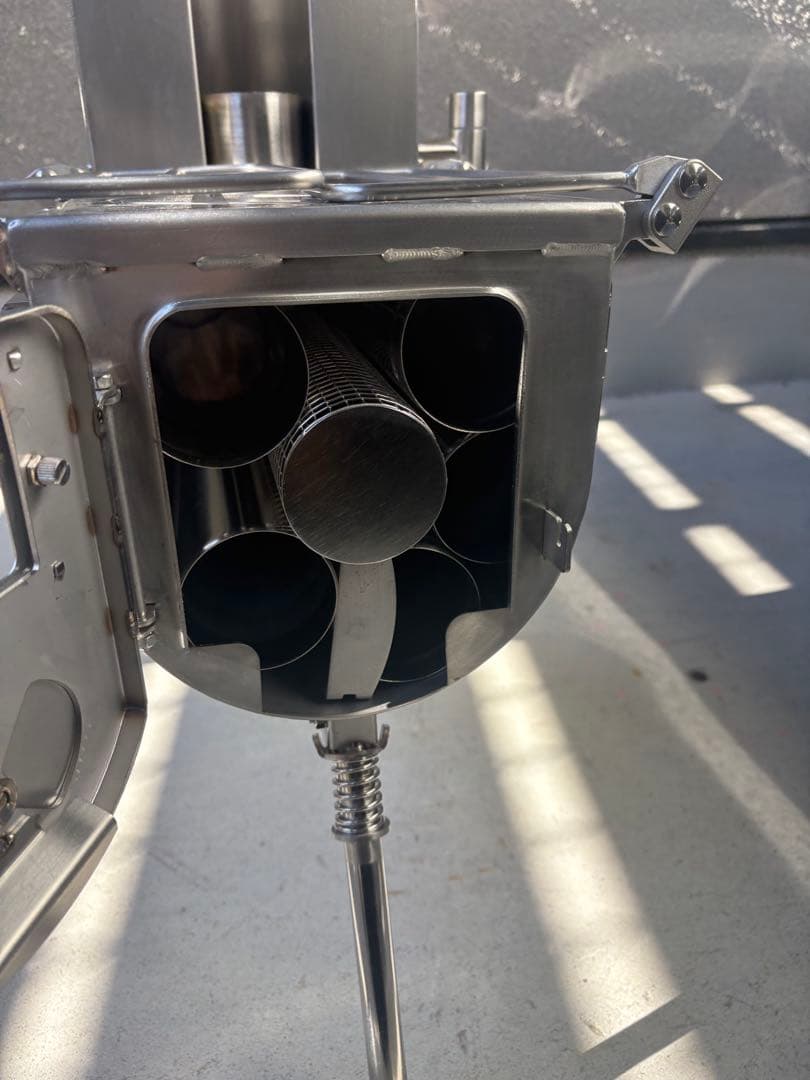 【新品未使用】tent-Mark x WINNERWELL薪ストーブサイドヴュM