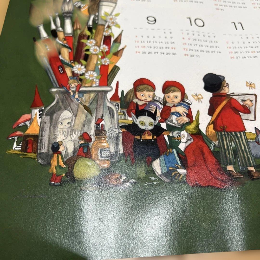 額縁付き】junaida ジュナイダ 2023年版 ポスターカレンダー A2 - メルカリ