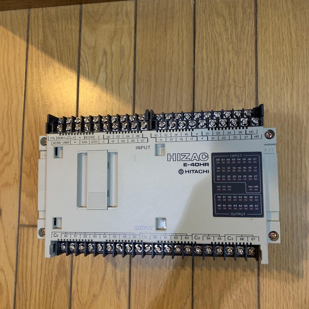 HITACHI E-40HR HIZACEシリーズ プログラマブル・コントローラ