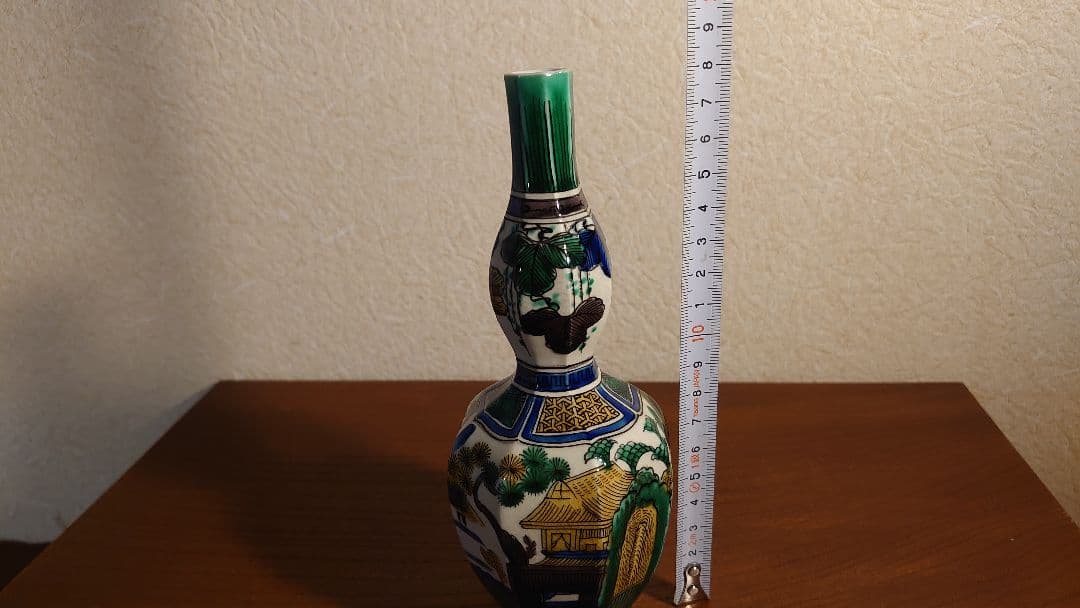 古九谷　九谷焼　吉田屋　青九谷　蔵出し　１客