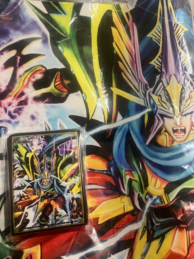 聖鎧亜 キングアルカディアス プレイマット スリーブ 超CS 超CS 聖鎧亜