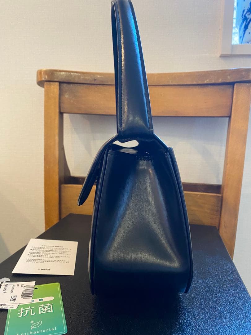 牛革　お受験用　フォーマルバッグ　小学校受験