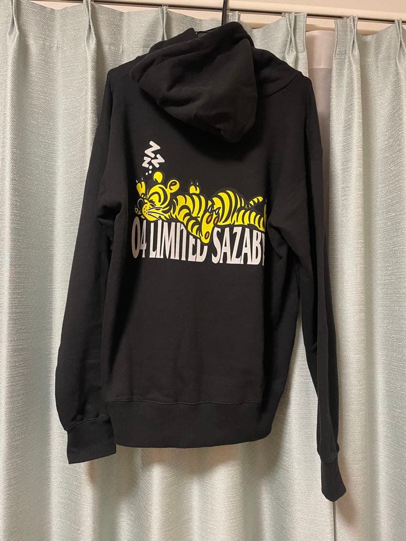 04 limited sazabys フォーリミ M サイズ タイガーパーカー黒 - メルカリ