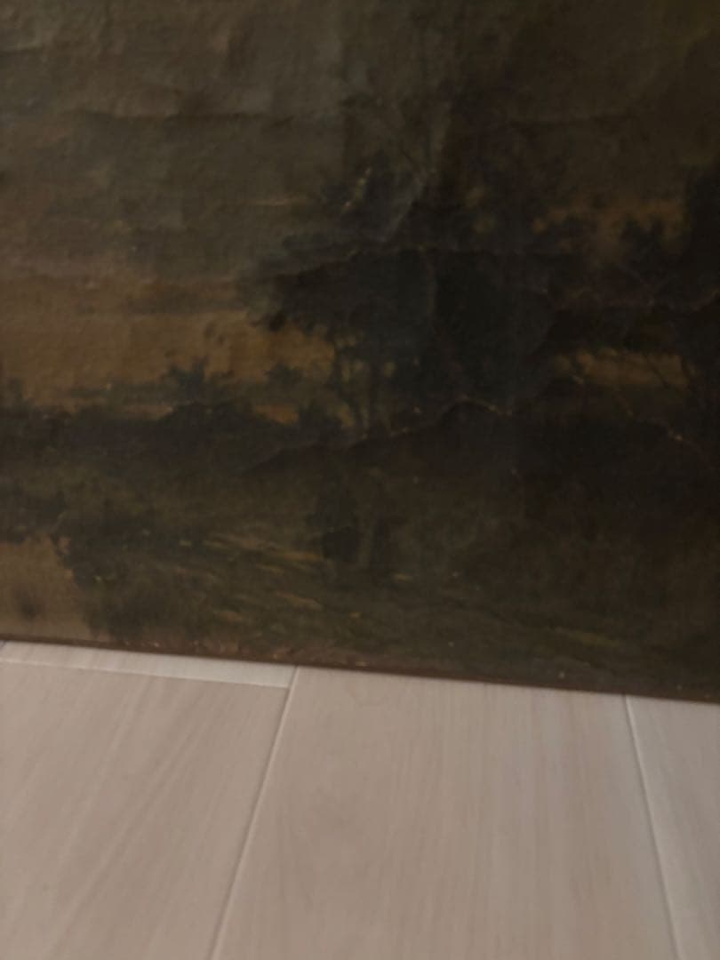 フランス アンティーク リトグラフ 風景画