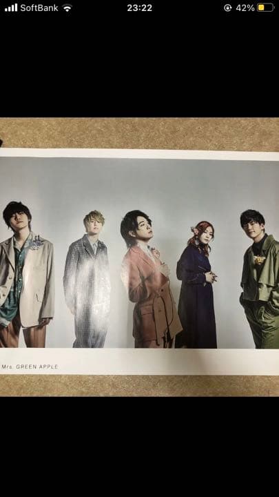 Mrs. GREEN APPLE 5 特典非売品ポスター【新品未開封】 - メルカリ
