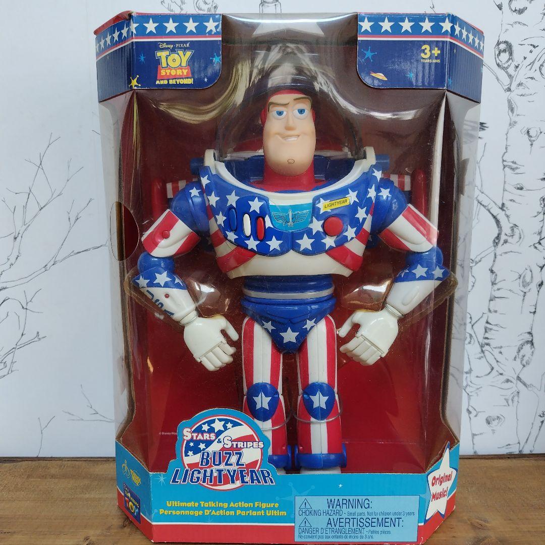バズライトイヤー 星条旗 トイストーリー 英語 アメリカ トーキング