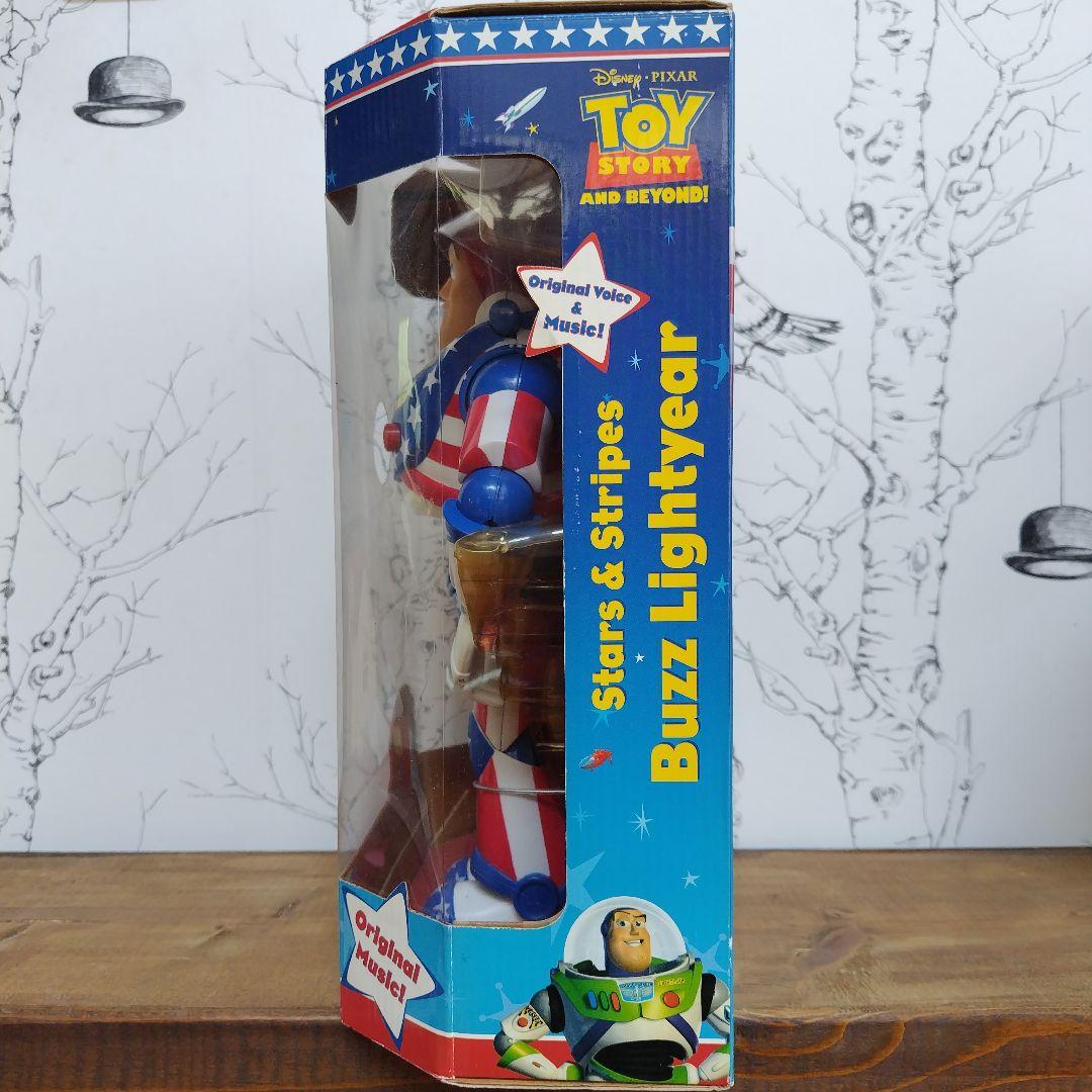 バズライトイヤー 星条旗 トイストーリー 英語 アメリカ トーキング