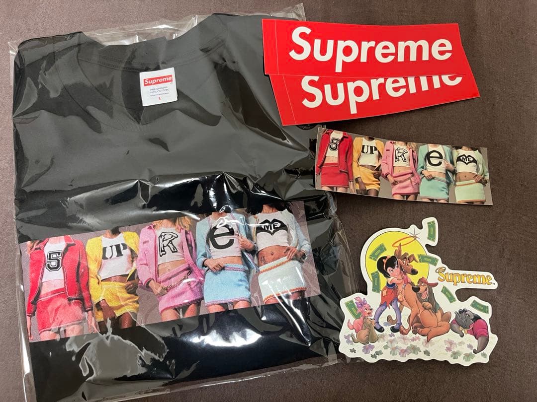 【新品未開封】Supreme Girls Tee \"Black\" L size