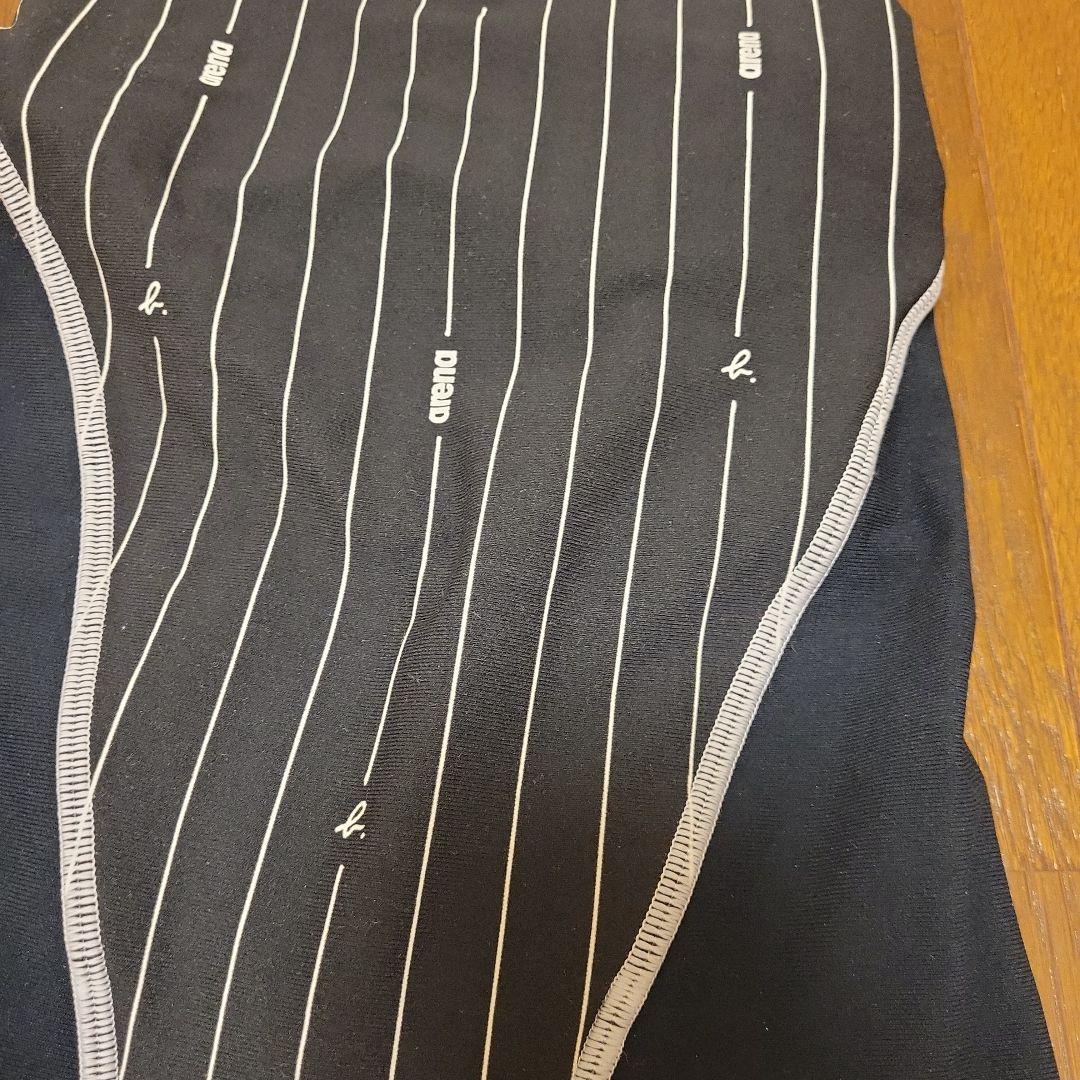 arena 水着 ブラック/ストライプ　アニエスbコラボ　アリーナ　Sサイズ