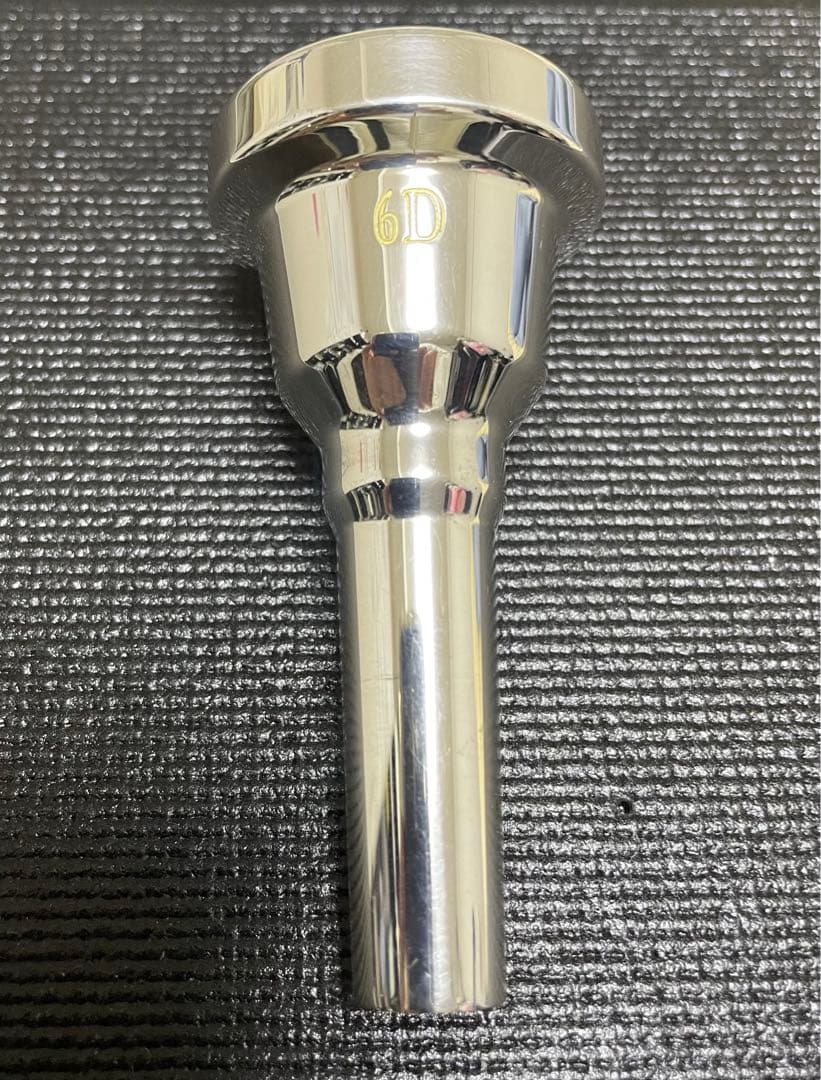 K&G_トロンボーン・ユーフォニアムマウスピース(太管_銀メッキ) コーン