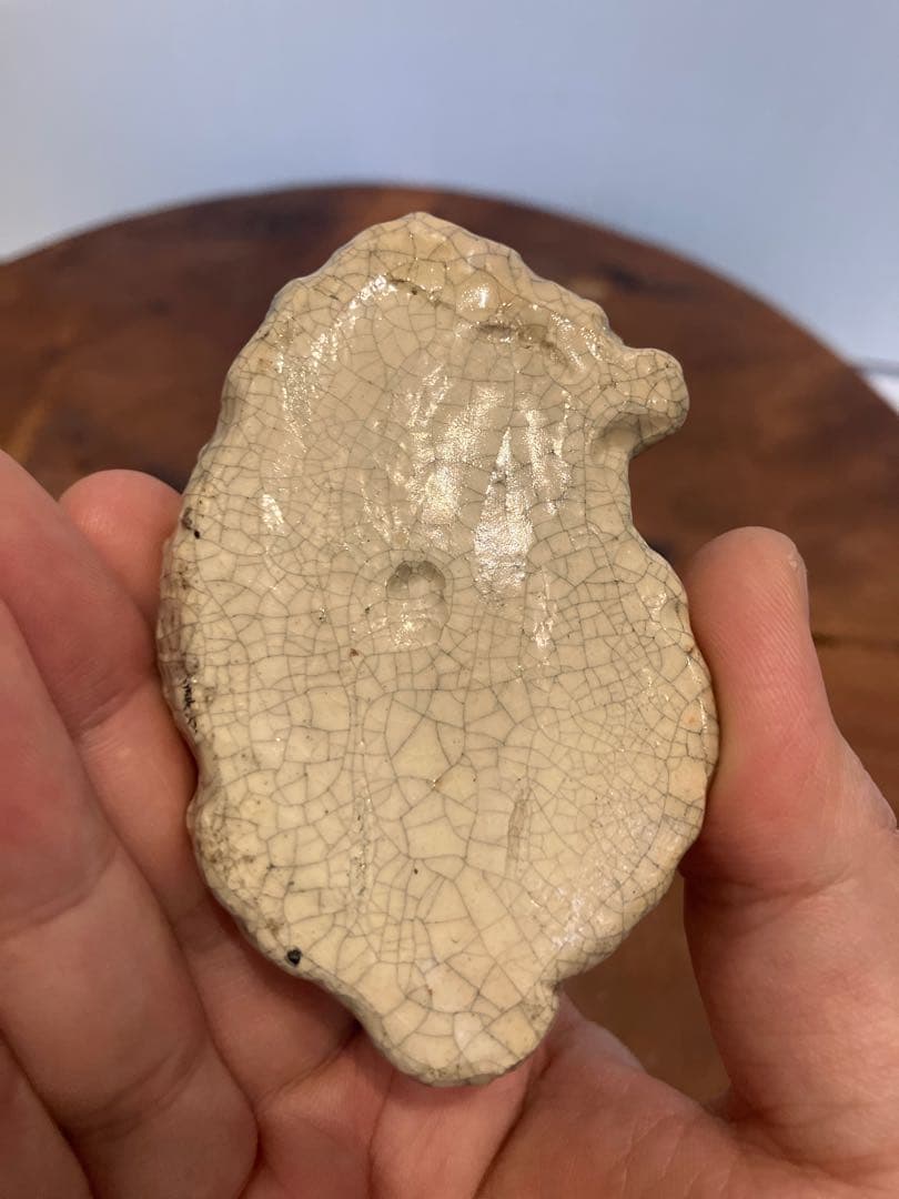 肌艶抜群！時代物の羊型香合◇茶道具◇煎茶道具◇香道具