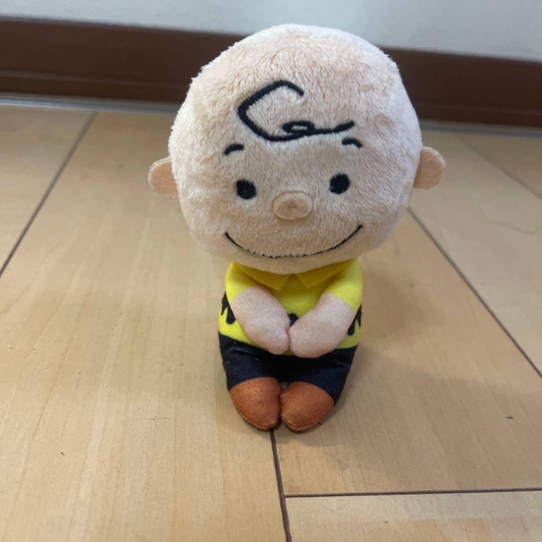 チャーリー・ブラウンとルーシー ハンドパペットタグ付き スヌーピー