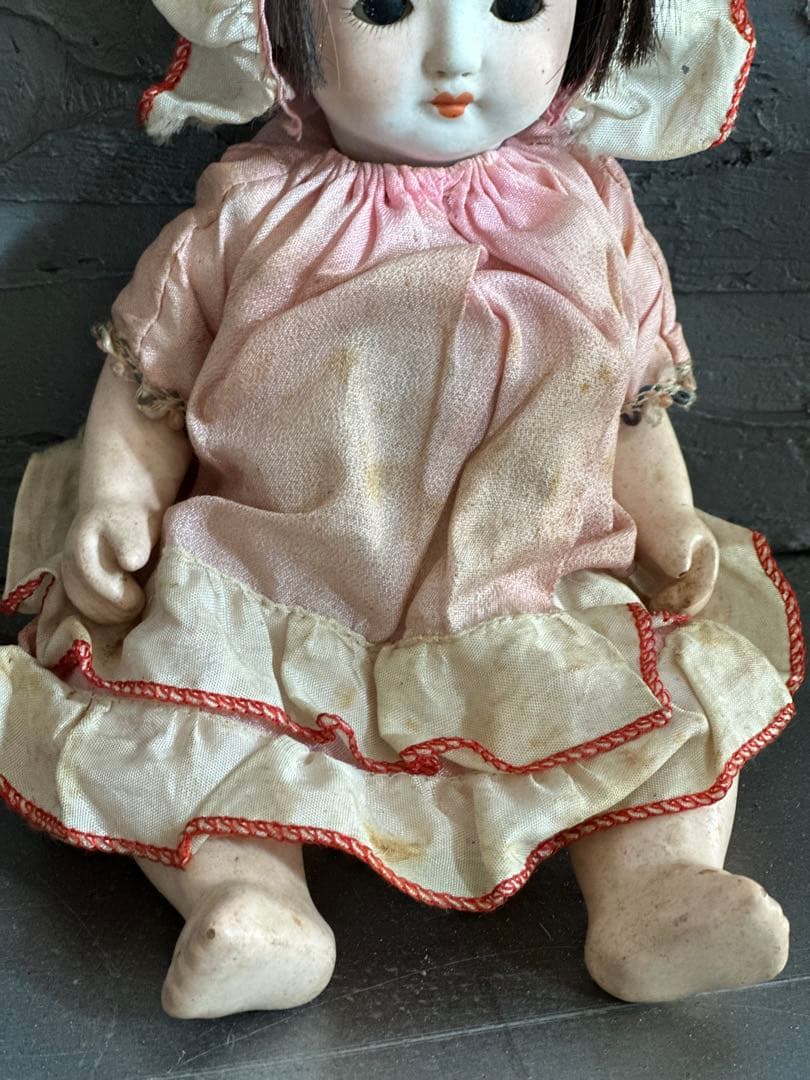 かわいすぎるサクラビスク 陶器製 ピンクドレス